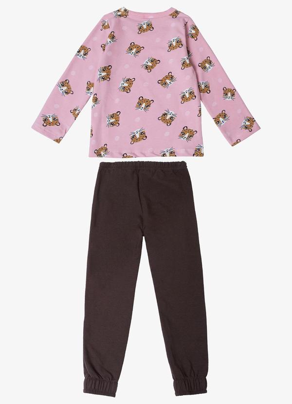 Select - Pijama Infantil Feminino Rosa 2