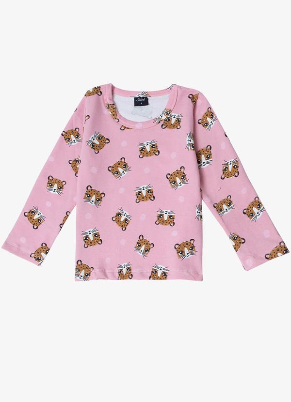 Select - Pijama Infantil Feminino Rosa 1