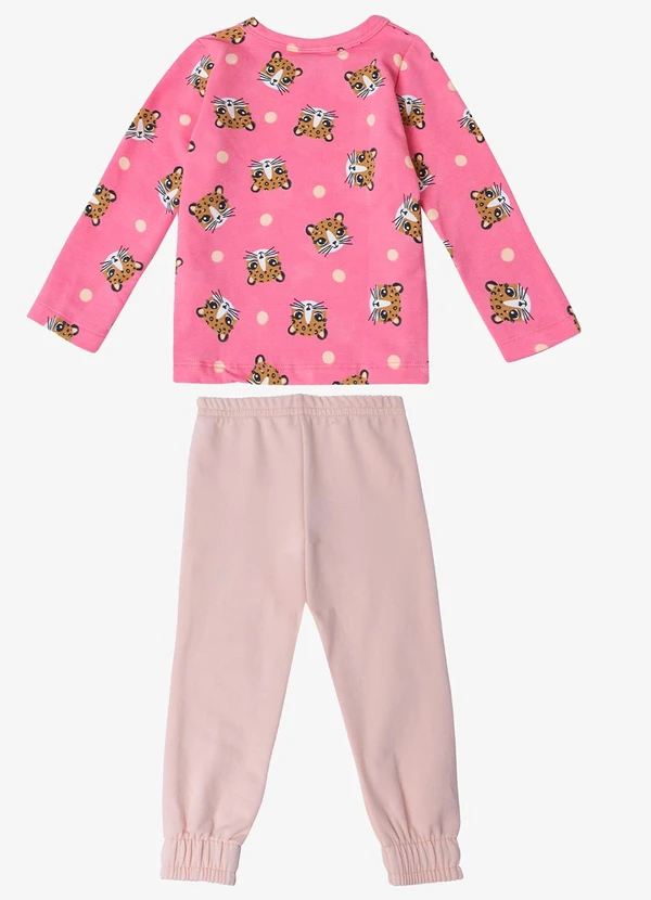 Select - Pijama Infantil Feminino Rosa 2