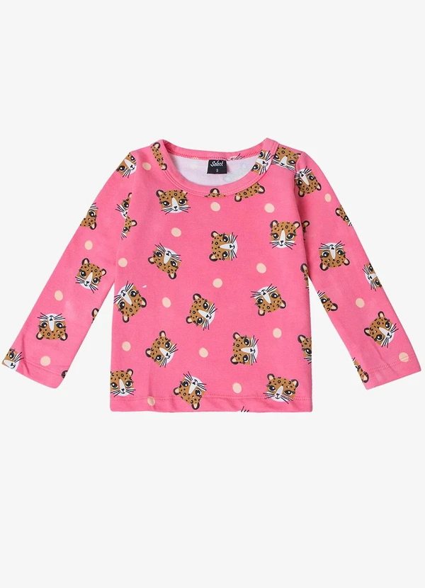 Select - Pijama Infantil Feminino Rosa 3