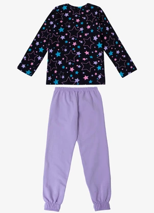 Select - Pijama Infantil Feminino Roxo - SELECT