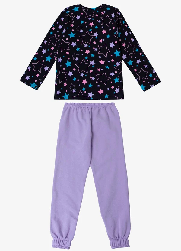 Select - Pijama Infantil Feminino Roxo 2