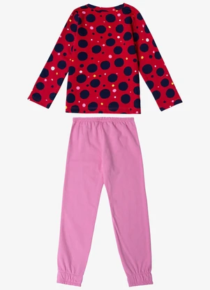 Select - Pijama Infantil Feminino Vermelho - SELECT