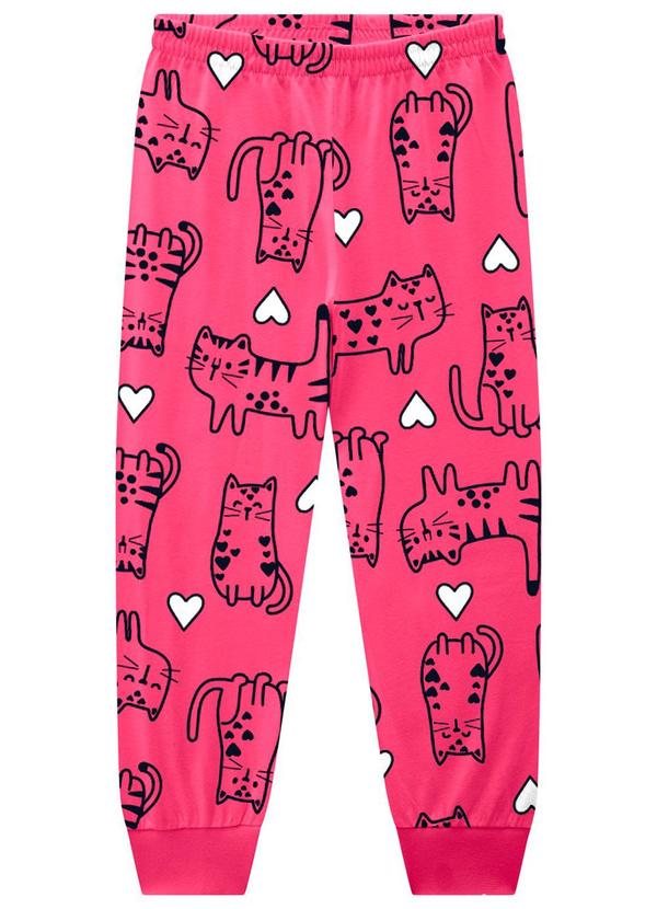 Kyly - Pijama Infantil Menina Brilha no Escuro Cinza 4