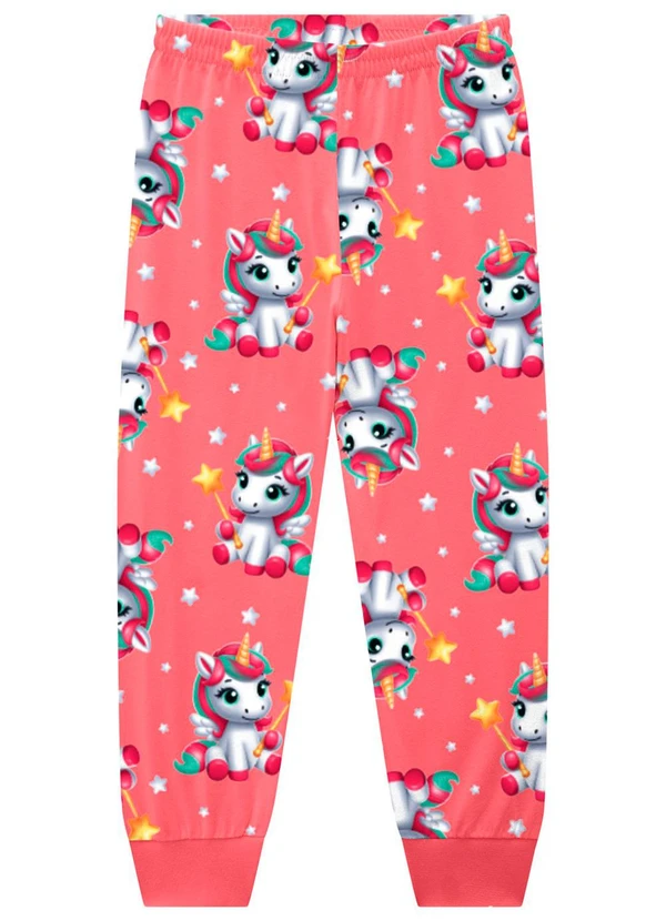 Kyly - Pijama Infantil Menina Brilha no Escuro Rosa 3
