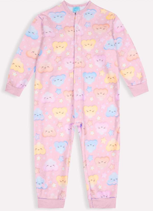 Kyly - Pijama Infantil Menina Rosa