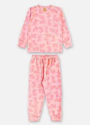 Up Baby - Pijama Infantil Unissex Térmico Rosa - UP BABY