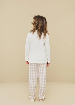 Aurora Joaquina - Pijama Longo Infantil Estampado - AURORA JOAQUINA