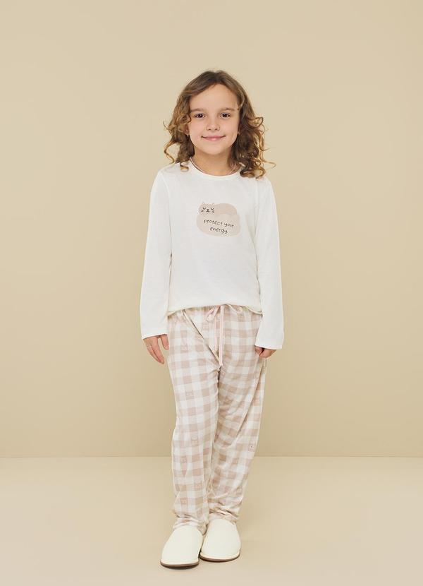 Aurora Joaquina - Pijama Longo Infantil Estampado