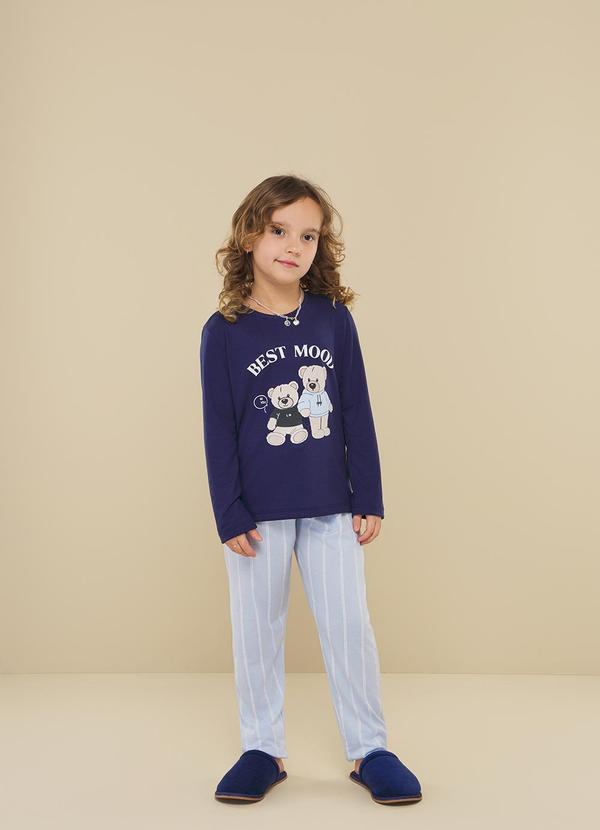 Aurora Joaquina - Pijama Longo Infantil Estampado
