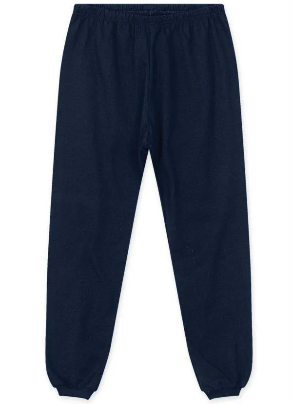 Lilica Ripilica - Pijama Longo Malha Menina Azul 3