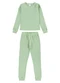 Pulla Bulla - Pijama Malha Canelada Verde - variação: Verde