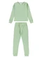 Pulla Bulla - Pijama Malha Canelada Verde - variação: Verde
