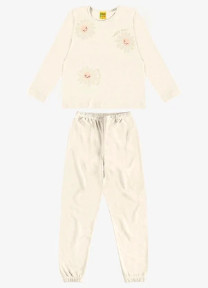 Rovi Kids - Pijama Malhão Fruit Bege - ROVI KIDS