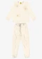 Rovi Kids - Pijama Malhão Fruit Marrom - variação: Bege