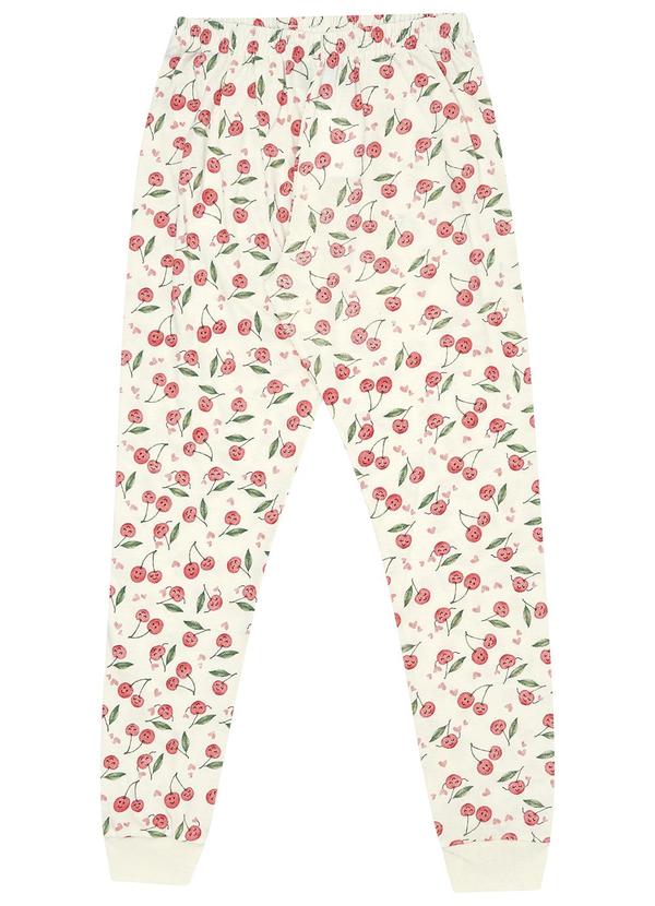 Pulla Bulla - Pijama Meia Malha Bege 3