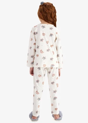 Rovi Kids - Pijama Meia Malha Rosa - ROVI KIDS