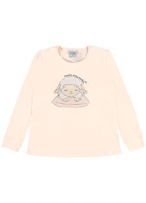 Pulla Bulla - Pijama Meia Malha Rosa - PULLA BULLA