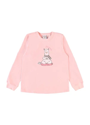 Pulla Bulla - Pijama Moletinho Rosa - PULLA BULLA
