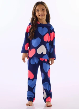 Up Baby - Pijama Soft Thermo Estampado Azul - UP BABY