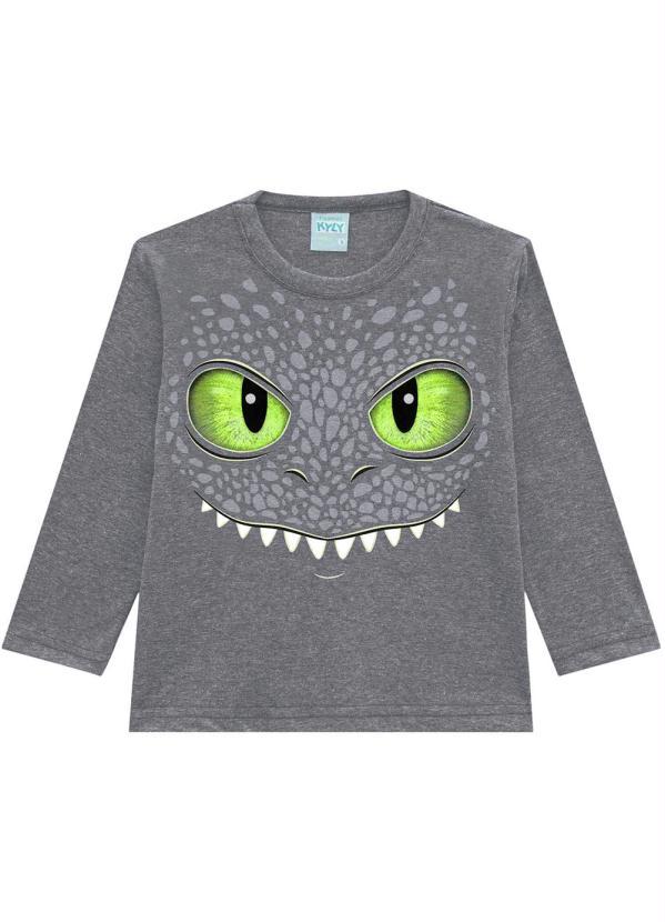 Kyly - Camiseta Pijama Menino Mescla