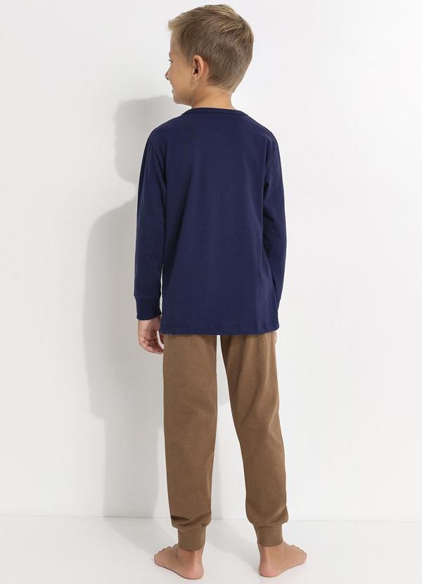 Fakini - Pijama Ml Infantil Azul 2