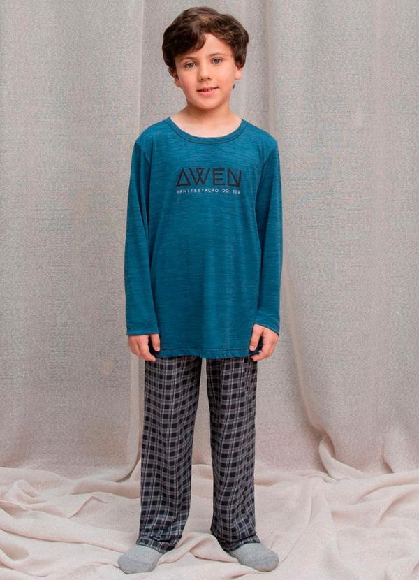 Merengue - Conjunto Infantil Awen Azul