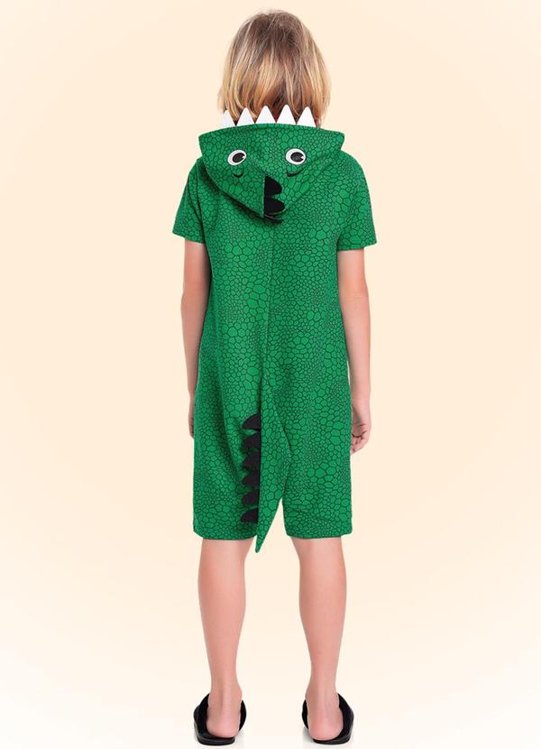 Fakini Kids - Kigurumi Jacare Verde 2