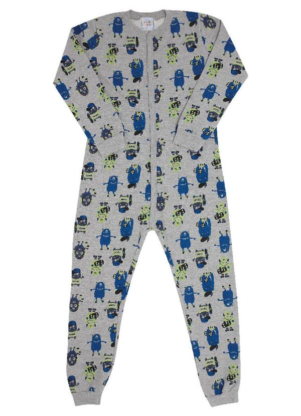 Pulla Bulla - Macacão Masculino Cinza 1