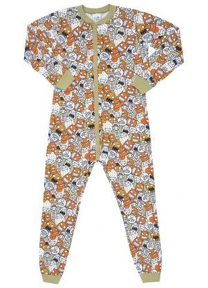 Pulla Bulla - Macacao Moletinho Verde - PULLA BULLA