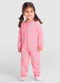 Brandili - Macacão Pijama Infantil Unissex SoftVerde - variação: Rosa