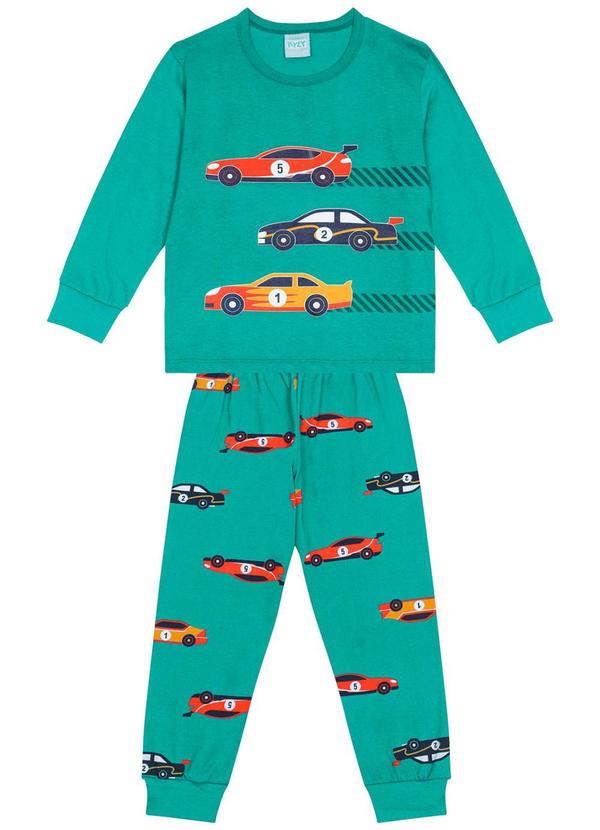 Kyly - Pijama Brilha no Escuro Menino Verde