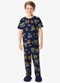 Rovi Kids - Pijama Camiseta com Alça Infantil Azul - variação: Azul