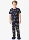 Rovi Kids - Pijama Camiseta com Alça Infantil Azul - variação: Azul