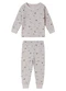 Malwee Kids - Pijama Carrinhos que Brilha no Cinza Claro - variação: Cinza Claro