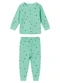 Malwee Kids - Pijama Carrinhos que Brilha no Cinza Claro - variação: Verde Água