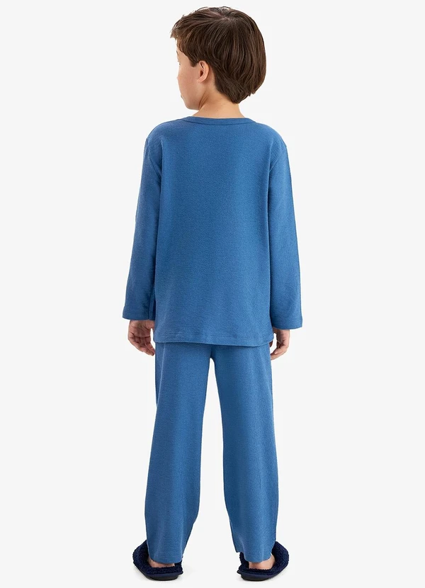 Rovi Kids - Pijama em Malhão Fruit Azul 2