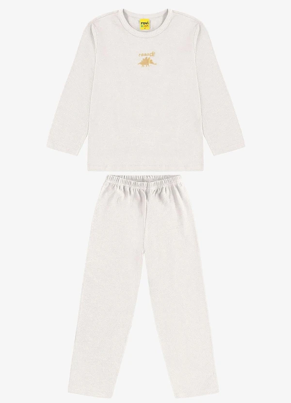 Rovi Kids - Pijama em Malhão Fruit Bege 1