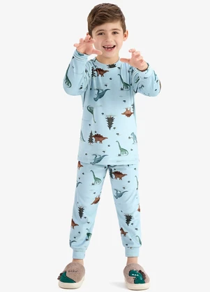 Rovi Kids - Pijama em Pelo Fleece Azul - ROVI KIDS
