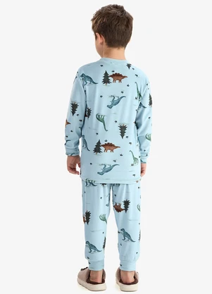 Rovi Kids - Pijama em Pelo Fleece Azul - ROVI KIDS