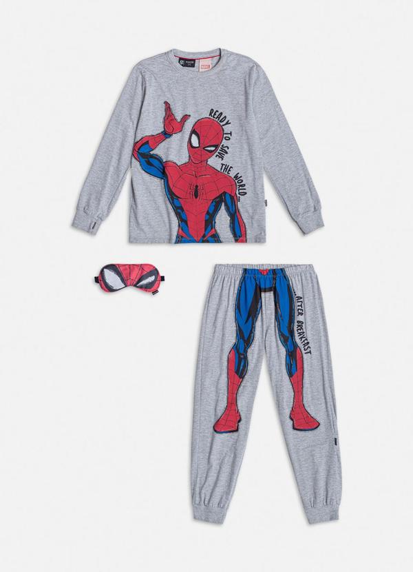 Youccie - Pijama Homem Aranha Marvel Cinza