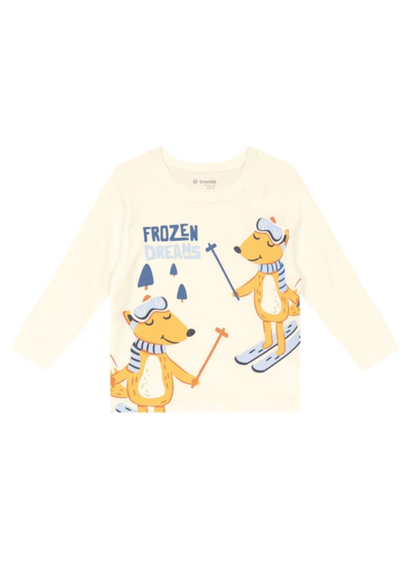 Brandili - Pijama Infantil Brilha no Escuro Natural 3