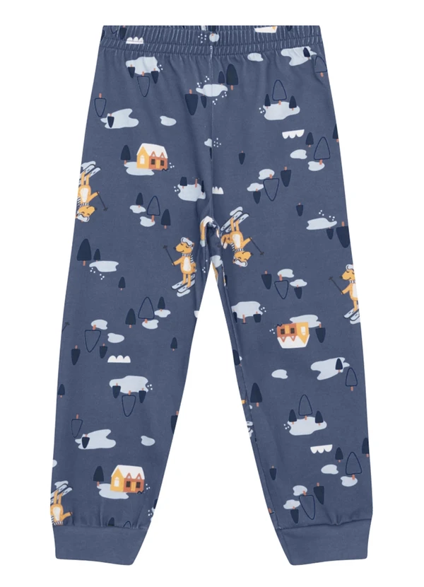 Brandili - Pijama Infantil Brilha no Escuro Natural 5