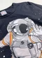 Atelie da Crianca - Pijama Infantil Inverno Astronauta Preto - variação: Preto
