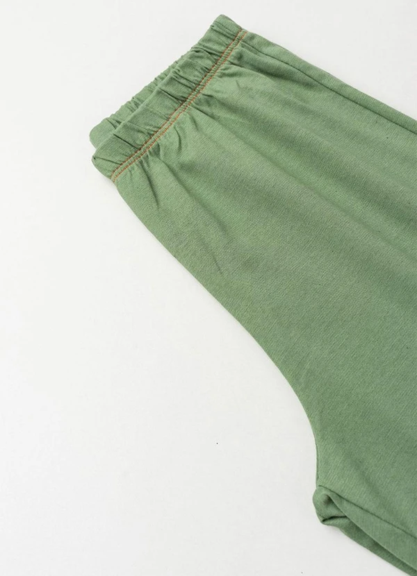 Vida Costeira - Pijama Infantil Inverno Etzinho Brilha no  Verde 6