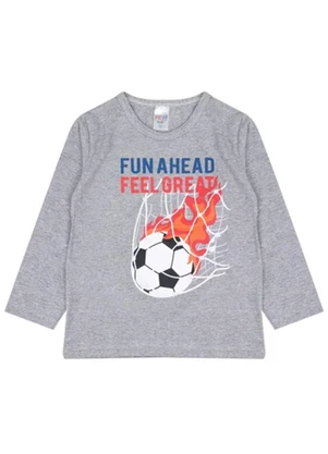 Atelie da Crianca - Pijama Infantil Inverno Fun Ahead Cinza - ATELIE DA CRIANCA