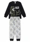 Atelie da Crianca - Pijama Infantil Inverno Game Night Preto - variação: Preto