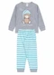 Atelie da Crianca - Pijama Infantil Inverno Good Night Cinza - variação: Cinza