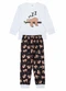 Atelie da Crianca - Pijama Infantil Inverno Preguiça Branco - variação: Branco