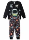 Atelie da Crianca - Pijama Infantil Masculino Astronauta Azul - variação: Preto